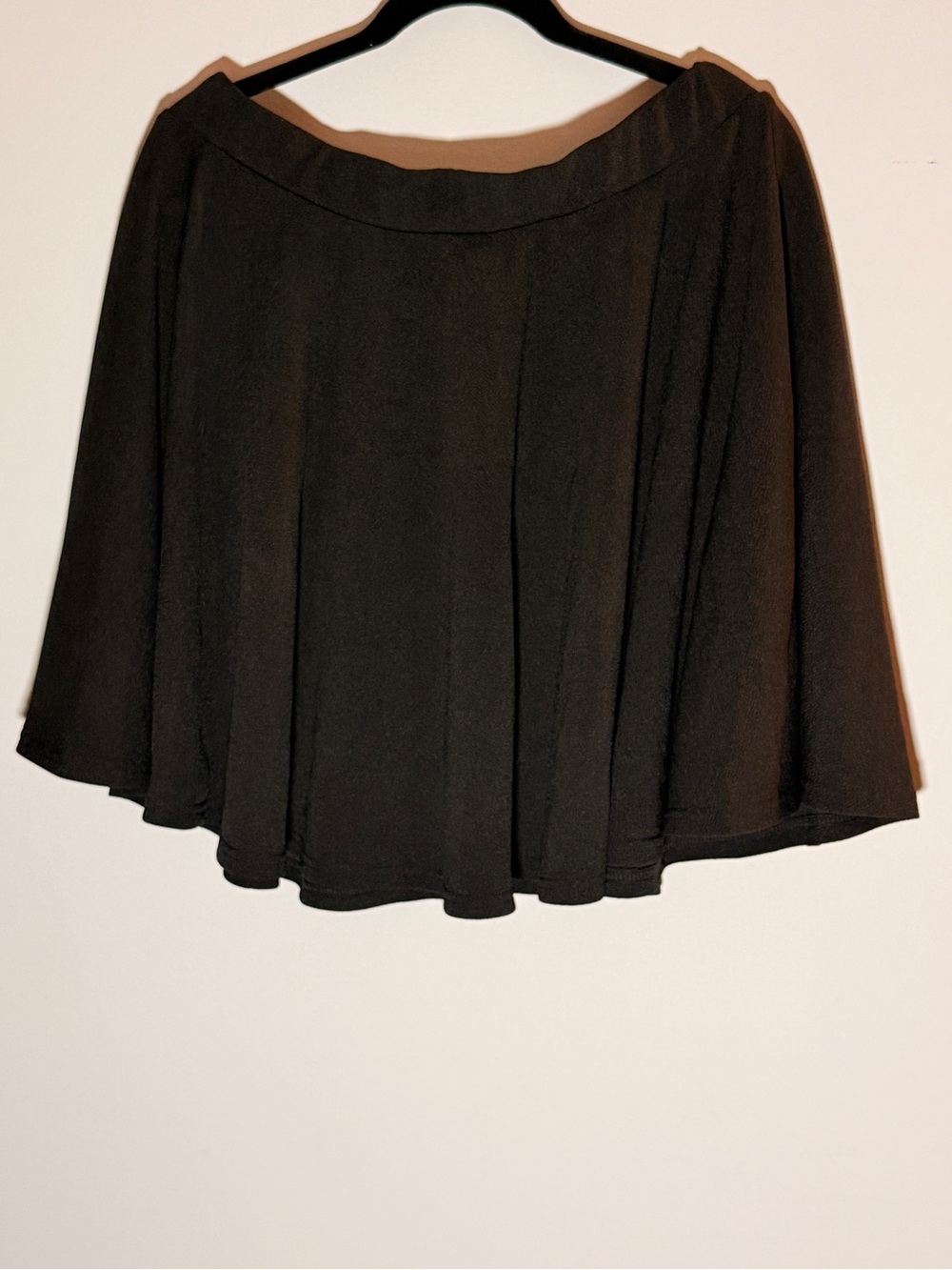 Source Unknown Black Circle Skater Skirt